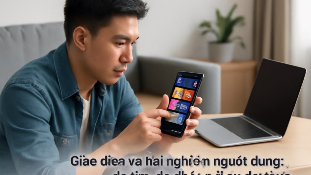 Minh họa: Giao diện và trải nghiệm người dùng: dễ tìm, dễ chơi, ít thao tác thừa